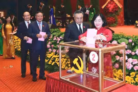 Bí thư Thành ủy Hà Nội Bùi Thị Minh Hoài tái cử Ban Chấp hành khóa XVIII