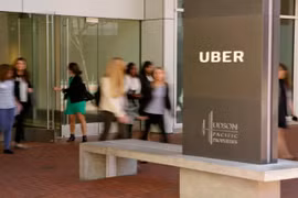 Công ty Uber (Ảnh AP)