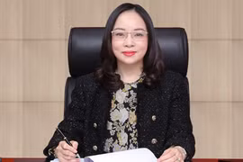 Bà Hoàng Thị Bảo Hương - Phó Tổng Biên tập báo VietnamNet.