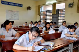 Thí sinh tham dự kỳ thi tốt nghiệp THPT 2020. Ảnh minh họa: Internet