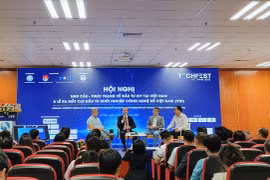 Lễ ra mắt CLB Đầu tư Khởi nghiệp Công nghệ số trong khuôn khổ TECHFEST 2020.