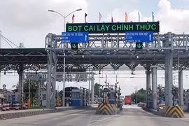 Trạm thu phí BOT Cai Lậy. (Ảnh: Internet)