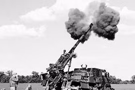 Nga thu giữ pháo tự hành Caesar của Pháp tại chiến trường Ukraine