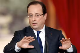 Ông Francois Hollande.