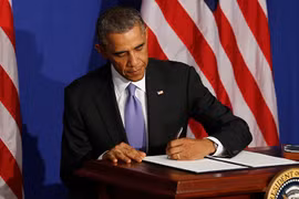 Tổng thống Mỹ Barack Obama.