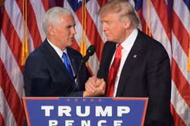 Mike Pence, phó tướng của Donald Trump. Ảnh: Telegraph.