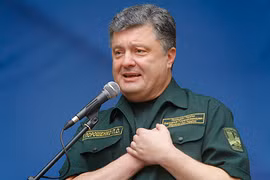Tổng thống Ukraine Petro Poroshenko.