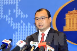 Người Phát ngôn Bộ Ngoại giao Lê Hải Bình.