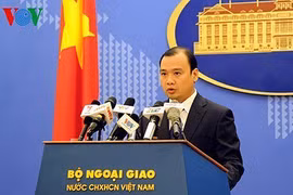 Người Phát ngôn Bộ Ngoại giao Việt Nam Lê Hải Bình.