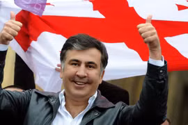 Ông Saakashvili.