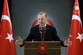 Tổng thống Thổ Nhĩ Kỳ Recep Tayyip Erdogan.