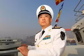 Trương Tranh, nguyên chỉ huy tàu sân bay Liêu Ninh, hiện đã được bổ nhiệm làm Trợ lý Tham mưu trưởng Hải quân Trung Quốc. Nguồn ảnh: Thời báo Hoàn Cầu, Trung Quốc.