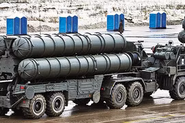 Tên lửa S-400 của quân đội.