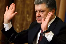 Tổng thống Ucraine Pyotr Poroshenko.