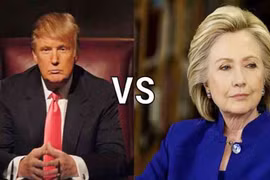 Donald Trump và Hillary Clinton.
