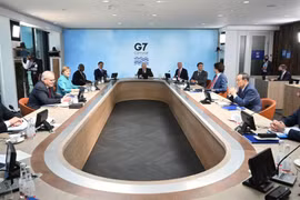 Hội nghị thượng đỉnh Nhóm G7 bế mạc với tuyên bố chung có lời lẽ cứng rắn chưa từng thấy với Trung Quốc (Ảnh: Reuters).