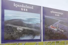 Dự án Khu nghỉ dưỡng Dara Skor ở Kokong, Campuchia với sân bay khổng lồ bị nghi ngờ dùng cho quân sự do Công ty Youlian thuê đất 99 năm để xây dựng (Ảnh: 168.com). 