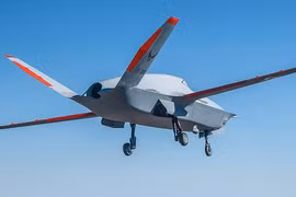 Chiếc UAV XQ-67A bay thử thành công hôm 28/2 (Ảnh: Thewarzone).