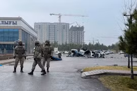 Thành phố Almaty hiện đã bình yên trở lại sau vụ bạo loạn (Ảnh: Sputnik).