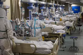 Dịch bệnh COVID-19 bùng phát từ Vũ Hán cuối năm 2019 giờ đây đã lây lan khắp thế giới (Ảnh: Reuters/China Daily)