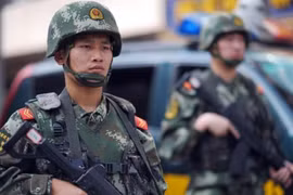 Cảnh sát Vũ trang Trung Quốc đã được tăng thêm nhiệm vụ, quyền hạn theo Luật Vũ cảnh mới (Ảnh:Apolo).