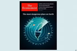 The Economist của Anh gọi Đài Loan là"nơi nguy hiểm nhất hành tinh" gây tranh cãi (Ảnh: Deutsche Wells).