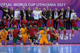 Nhà vô địch Futsal World Cup 2021. Ảnh FIFA