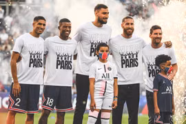 CLB PSG vừa tậu cùng một lúc 5 ngôi sao hàng đầu sân cỏ châu Âu. Ảnh Sky Sport,