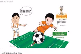 HLV Li Tie đã vượt qua được sức ép. Ảnh Sohu.
