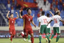 Công Phượng, khắc tinh của Indonesia. Ảnh VFF.