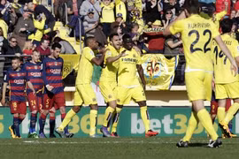 Barca rơi chiến thắng