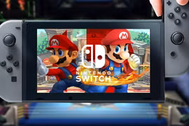 Máy chơi game Nintendo Switch trang bị RAM 4GB