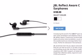 Tai nghe JBL kết nối USB Type-C lên kệ