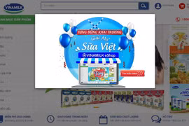 Vinamilk ra mắt website thương mại điện tử Giấc mơ sữa Việt