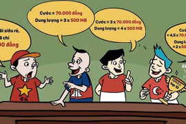 Giá dịch vụ mạng 3G ở Việt Nam vẫn cao hơn nhiều nước khác trong khu vực.