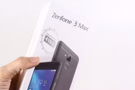 Cận cảnh smartphone Asus ZenFone 3 Max