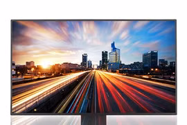 Ngắm màn hình NEC EX241UN 24-inch, viền siêu mỏng 0,8mm