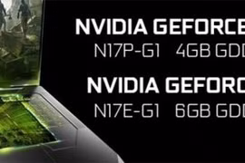 GeForce GTX 1050Ti và 1060 gia nhập dòng GPU cho laptop