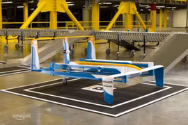 Amazon thử nghiệm giao hàng bằng drone tại Anh