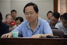Tạ Bình, học giả đến từ Viện nghiên cứu sinh học dưới nước, Viện Khoa học Trung Quốc.