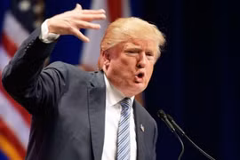 Tổng thống Mỹ Donald Trump. Ảnh; Jinse.