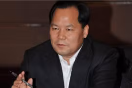 Vương Học Phong, Bí thư thành ủy Ulaanchab, khu tự trị Nội Mông Cổ, Trung Quốc đã bị bắt. Ảnh: Bành Bái.