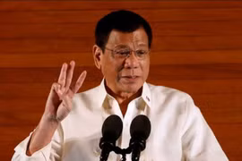 Tổng thống Philippines Rodrigo Duterte. Ảnh: theguardian