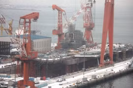 Tàu sân bay Type 001A Trung Quốc. Ảnh: Cankao