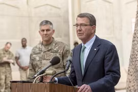 Bộ trưởng Quốc phòng Mỹ Ashton B. Carter (ảnh tư liệu)