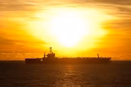 Tàu sân bay của Hải quân Mỹ (ảnh minh họa)