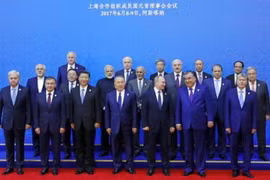 Hội nghị thượng đỉnh SCO ở Astana, Kazakhstan từ ngày 8 - 9/6/2017. Ảnh: India TV
