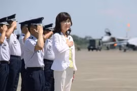 Bà Tomomi Inada, Bộ trưởng Quốc phòng Nhật Bản. Ảnh: Japantimes