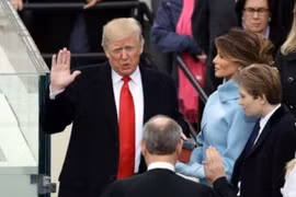 Ngày 20 tháng 1 năm 2017, ông Donald Trump nhậm chức, trở thành Tổng thống Mỹ thứ 45. Ảnh: Getty Images