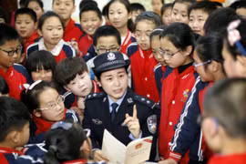 Một trong những hoạt động "Ngày giáo dục an ninh quốc gia toàn dân"